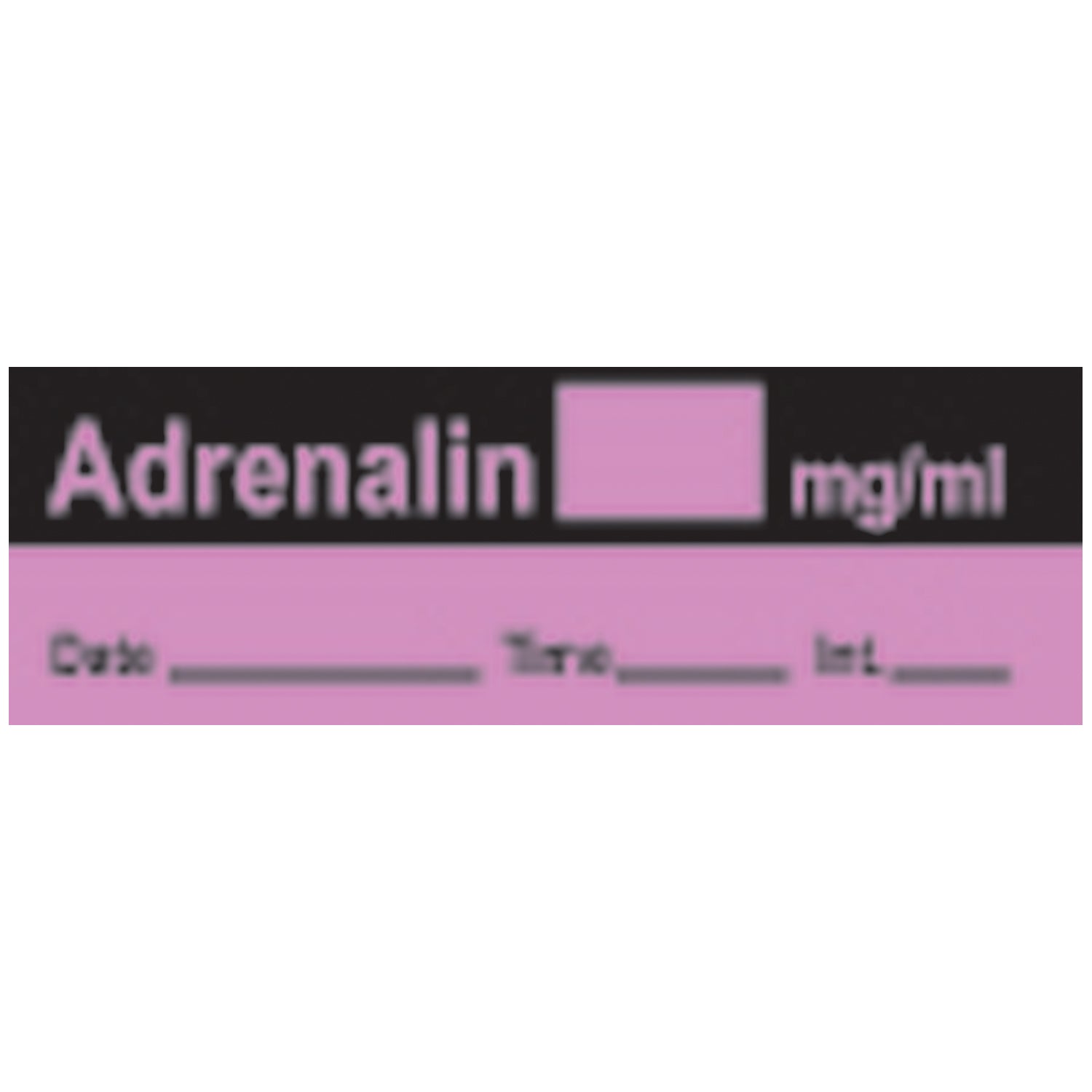 Adrenalin Syringe Labels, Violet, 500"/rl