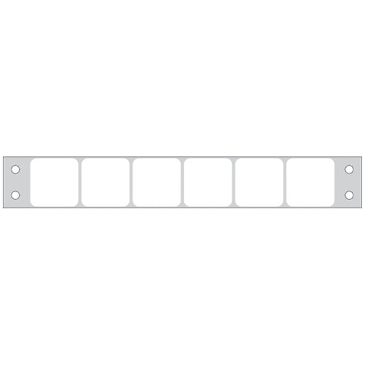 Labeling For Microscope Slides For Dot Matrix Printers, 15/16" x 15/16", (7" carrier width), 25,000/bx
