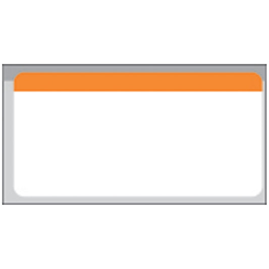 Patient Charge Labeling For Monarch 9400 Series Thermal Printers, 1" x 2", Orange, 2,000/rl