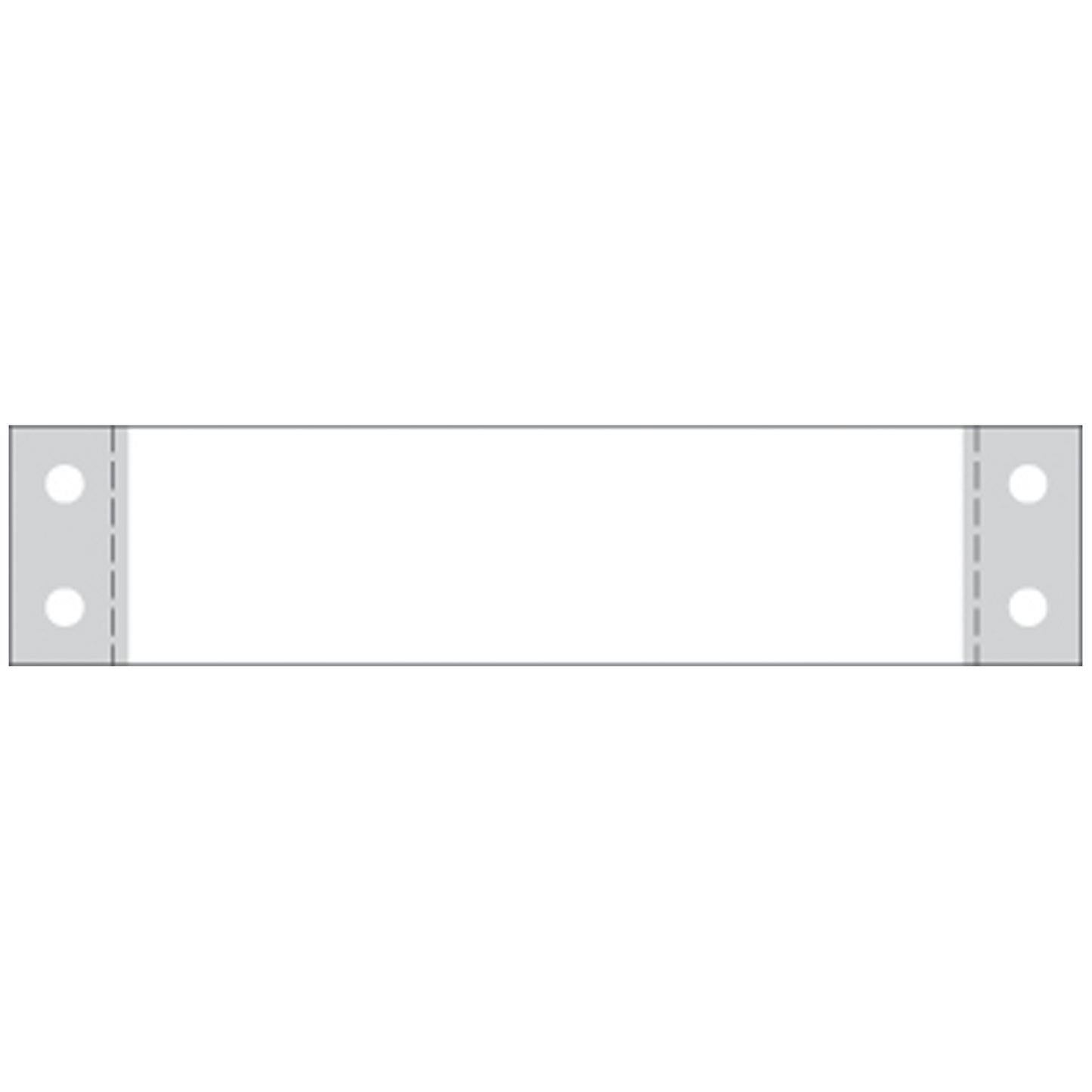 Labeling For The PHARMAKON System (CHS) & Other Pharmacy Systems, 1" x 3_", White, Fan-Fold, For Dot Matrix Printers, 5,000/bx