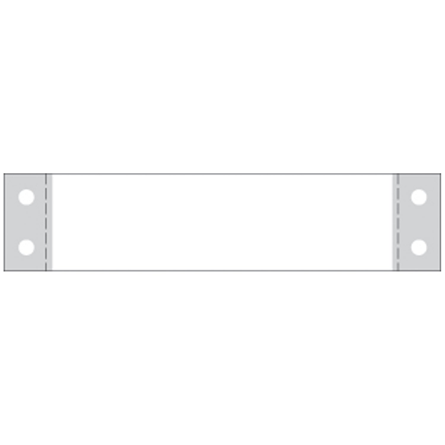 Labeling For The PHARMAKON System (CHS) & Other Pharmacy Systems, 1" x 3_", White, Fan-Fold, For Dot Matrix Printers, 5,000/bx