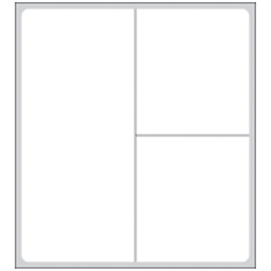 Labeling For PathNet (Cerner Laboratory Systems), 2_" x 2_", Infrared Thermal Glove Adhesive Labels For Direct Thermal Printers (2 3/8" carrier width), 2,000/rl, 4 rl/bx