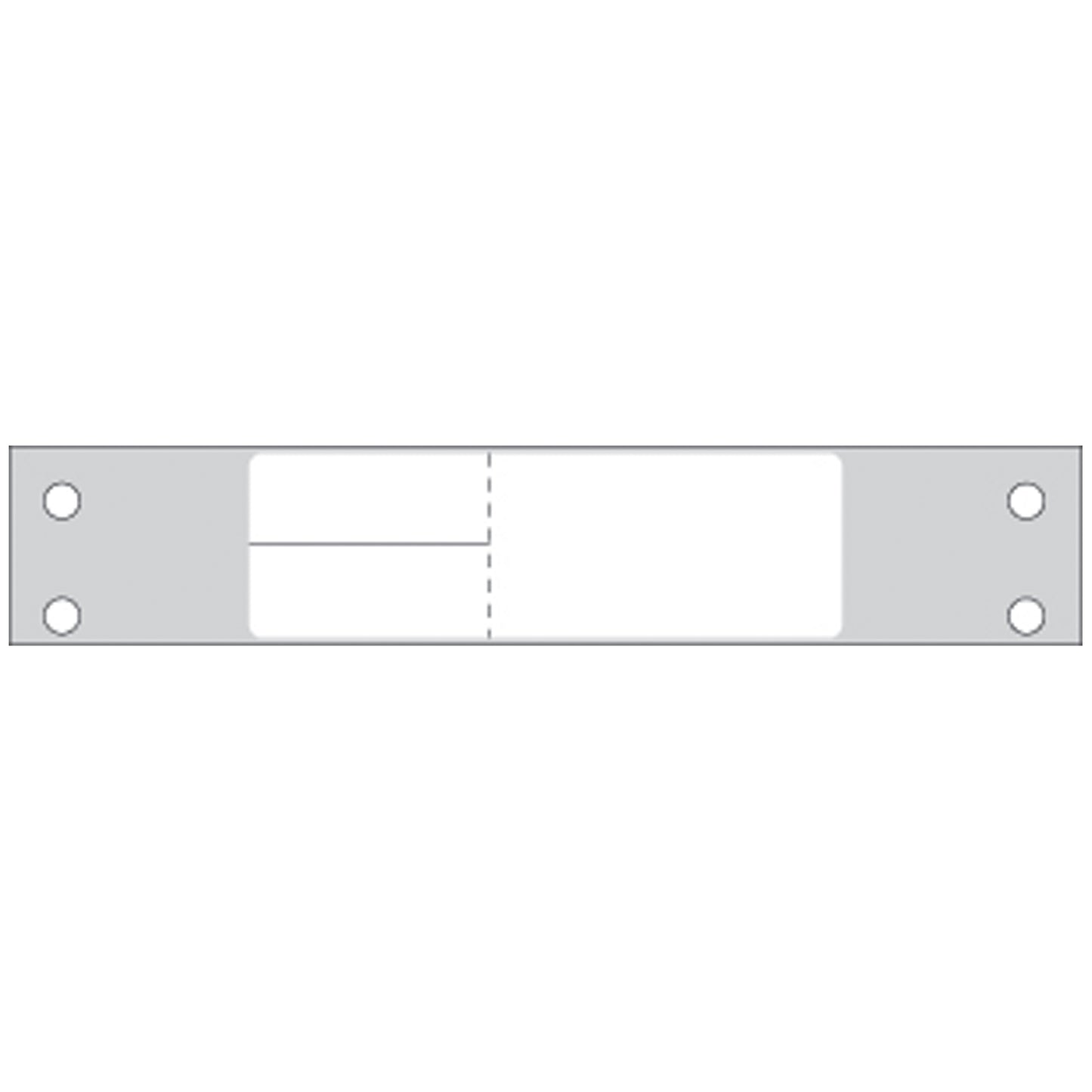 Labeling For Sunquest Lab Information Systems (the FLEXiLAB system), 13/16" x 2 5/8" (Receipt Label), For Dot Matrix Printers (4_" carrier width), 5,000/bx