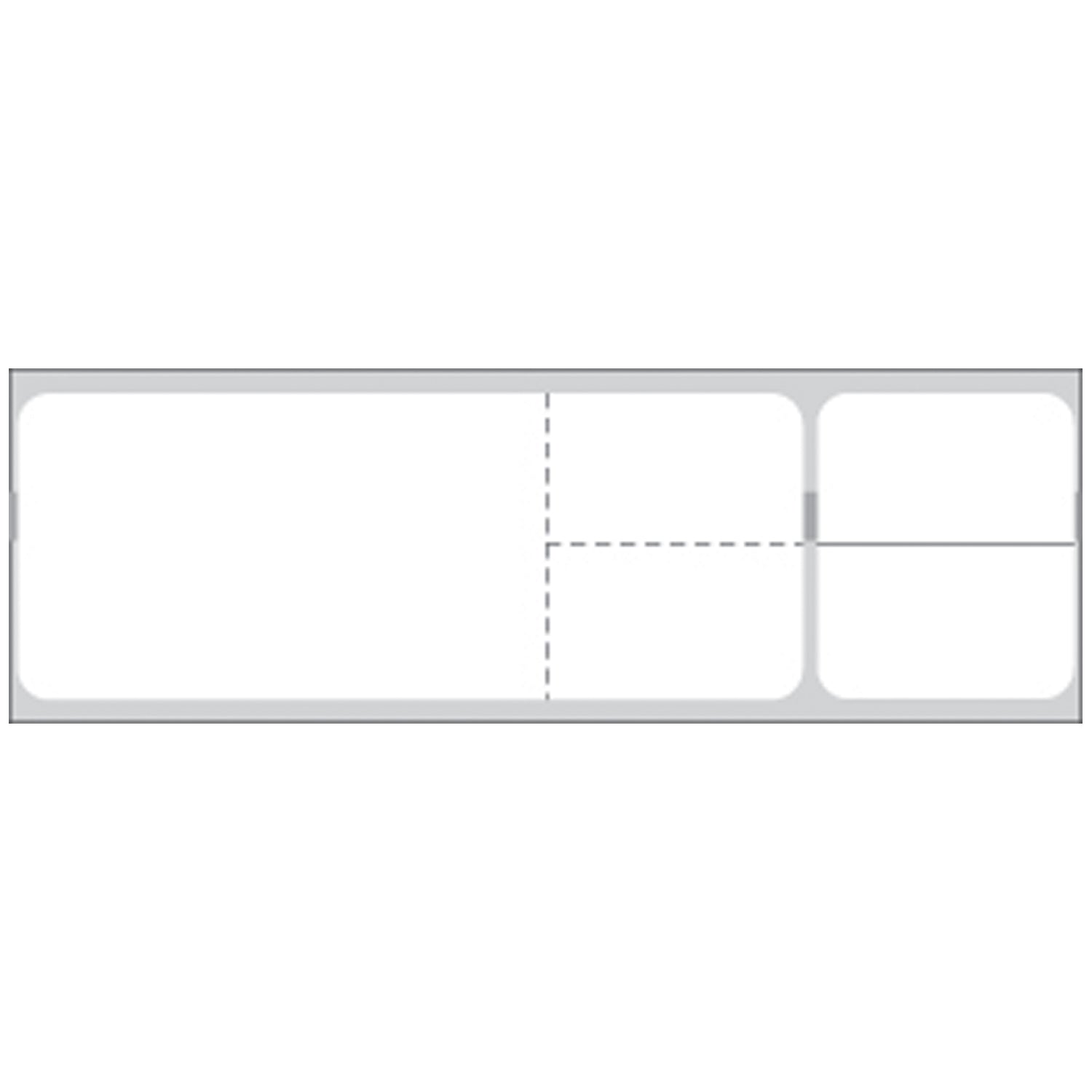 Labeling For Sunquest Lab Information Systems (the FLEXiLAB system), 1 3/16" x 4 1/8", White, For Blaster Printer, Infrared Thermal Glove Adhesive Labels For Direct Thermal Printers (4 3/16" carrier width), 1,200/rl, 8 rl/bx