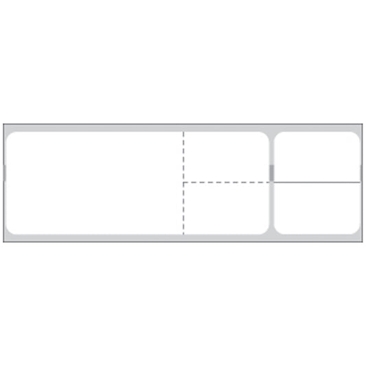 Labeling For Sunquest Lab Information Systems (the FLEXiLAB system), 1 3/16" x 4 1/8", White, For Blaster Printer, Infrared Thermal Glove Adhesive Labels For Direct Thermal Printers (4 3/16" carrier width), 1,200/rl, 8 rl/bx