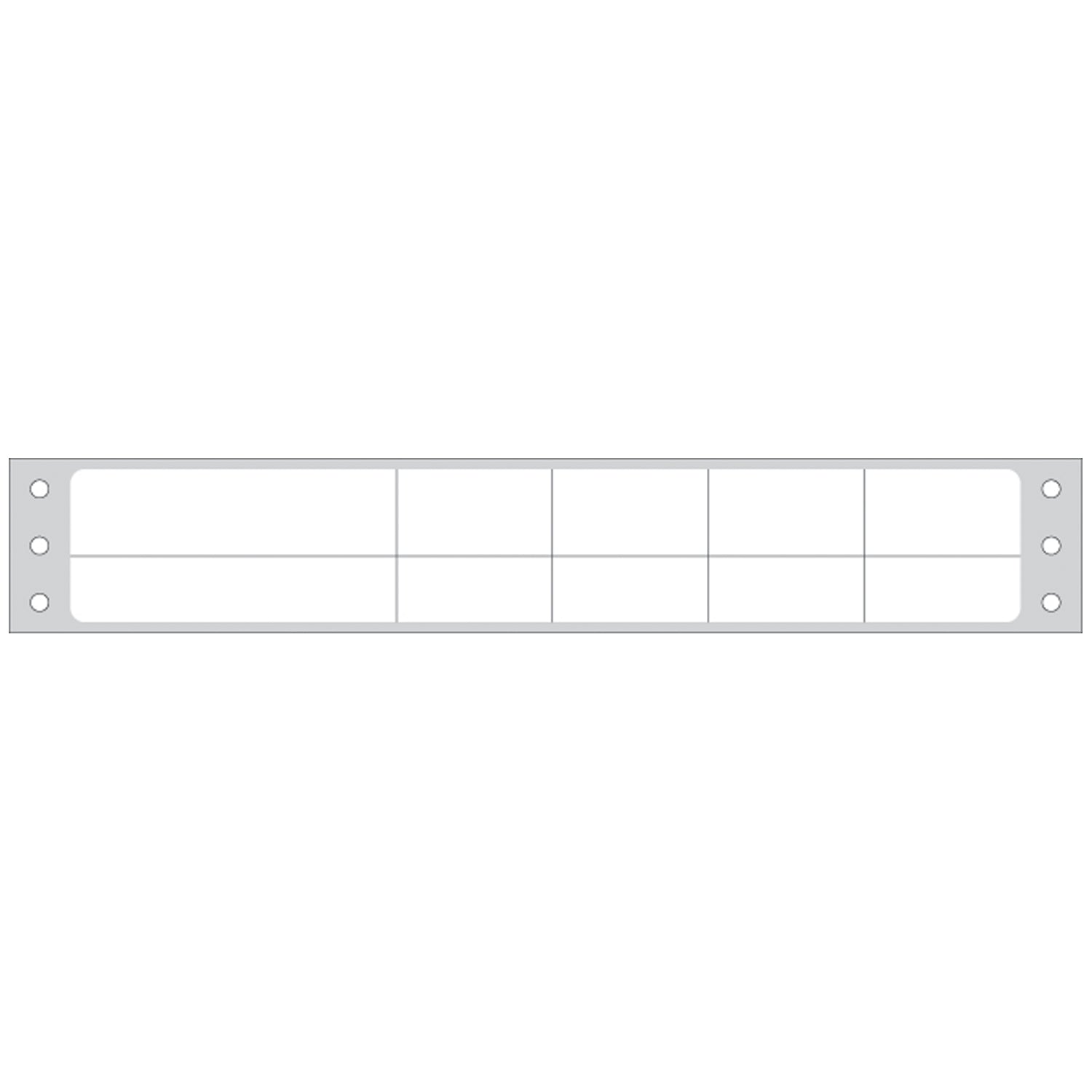 Labeling For VA Hospital & Other Laboratory Systems, 1 15/16" x 8 3/16", For Dot Matrix Printers (9_" carrier width), 5,000/bx
