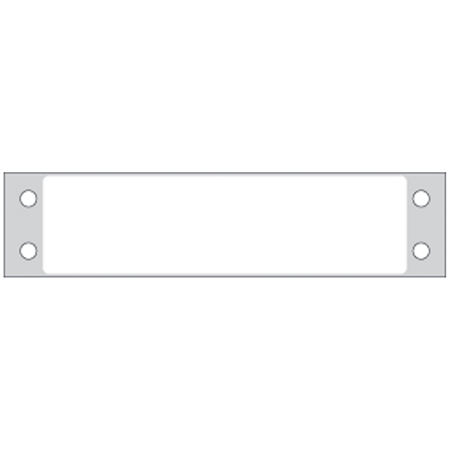Litho Blank White Labels, Permanent Adhesive, 15/16" x 2_", 1 Across, 5,000/bx