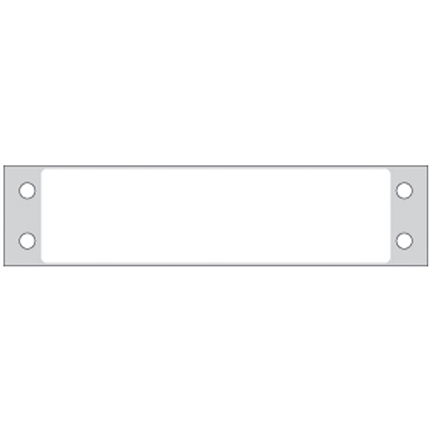 Litho Blank White Labels, Permanent Adhesive, 15/16" x 2_", 1 Across, 5,000/bx