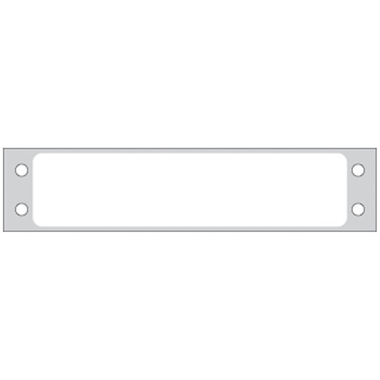 Litho Blank White Labels, Permanent Adhesive, 15/16" x 4", 1 Across, 5,000/bx