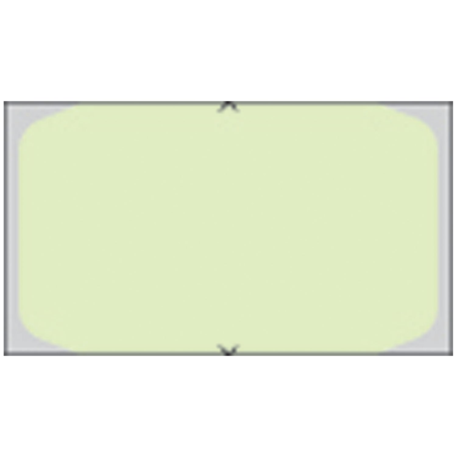 Piggyback, Direct Coated Thermal Labels For 8x00 Printer, .96" x 1.6", Green, 3,000/rl, 6 rl/bx