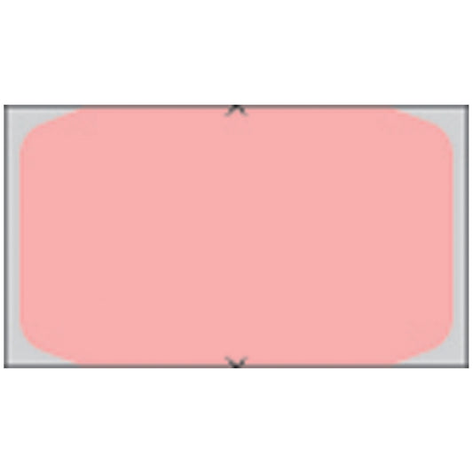 Piggyback, Direct Coated Thermal Labels For 8x00 Printer, .96" x 1.6", Violet/Pink, 3,000/rl, 6 rl/bx