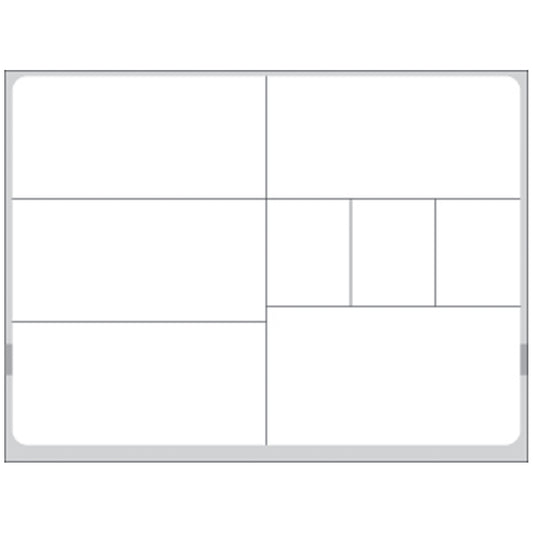 Labeling For Health Science System Laboratory Systems, 3" x 4 1/8", Infrared Thermal, Glove Adhesive Labels For Direct Thermal Printers (4_" carrier width), 500/rl, 20 rl/bx