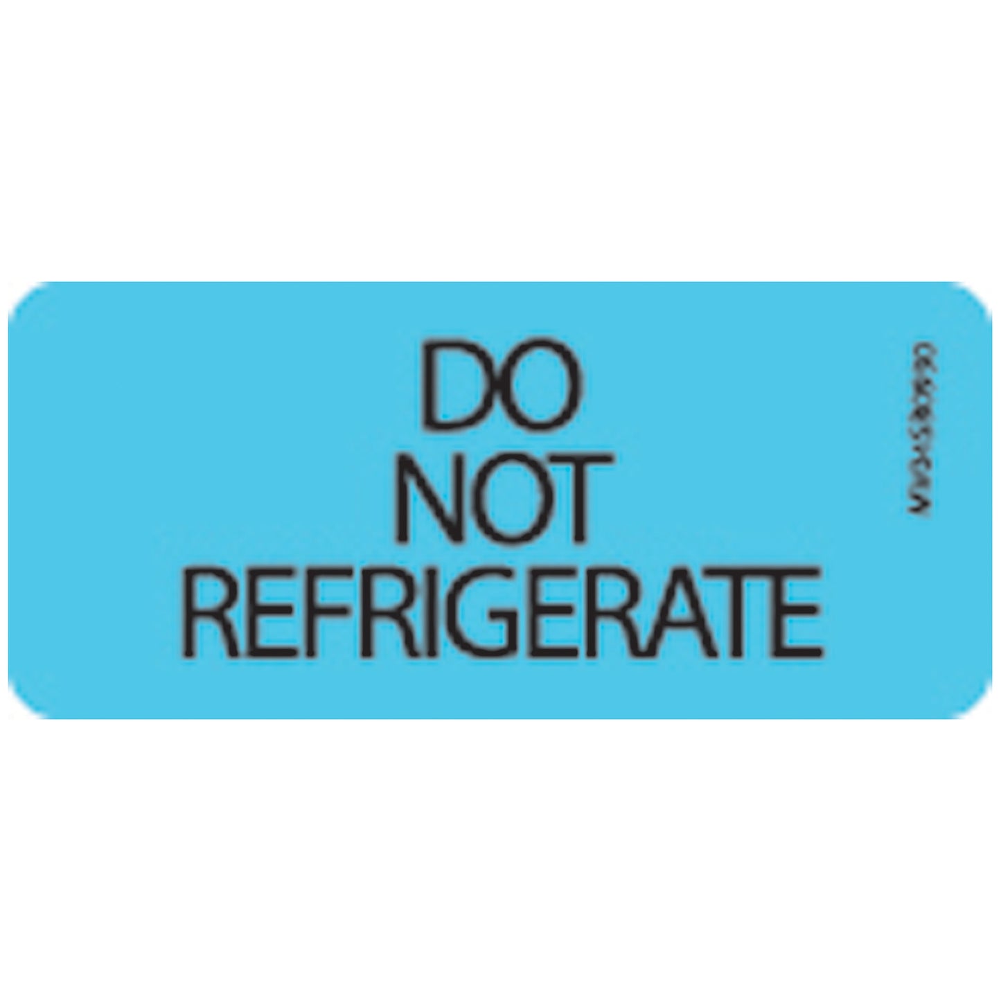 Do Not Refrigerate Labels For Pharmacy, 2_" x 1", Standard Blue, 420/rl