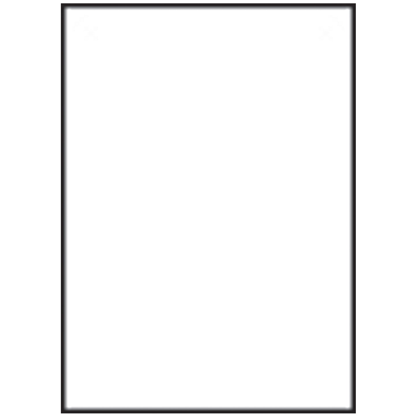 Single Ply Labels, White, 1,000/rl, 12 rl/bx