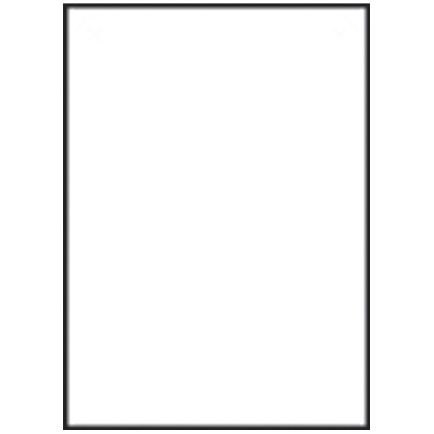 Single Ply Labels, White, 1,000/rl, 12 rl/bx