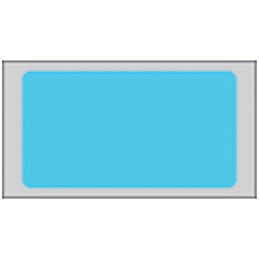 Patient Charge Labels For Tabletop Imprinters, _" x 1 3/8", Blue, 1,000/rl