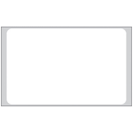White Labels For General Purpose, 1_" x 2_", Smudgeproof Litho, Permanent Adhesive, Stripped-and-Perforated