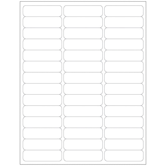DataMate Labels, Info Area: 2 5/8" x _", 42 labels/sheet, 1000/bx