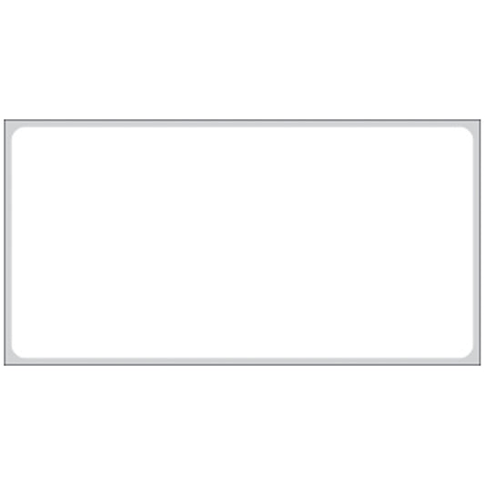 Thermal Transfer Glove Adhesive Labels, 2" x 4", 1,000/rl, 6 rl/bx