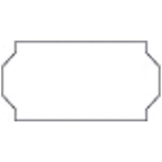 White Labels, Blank, Single Ply, Permanent Adhesive, Min. Order: 6 Rolls, 1,500/rl