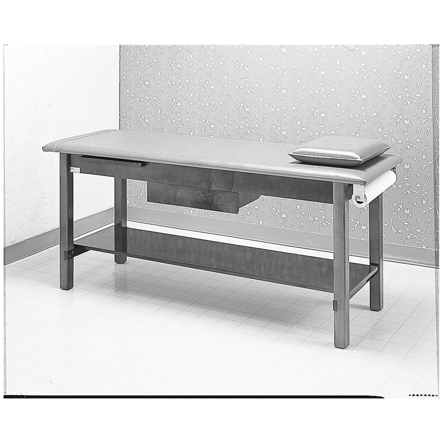 Basic Winthrop Treatment Table, Utility Shelf, 30"W x 72"L x 31"H