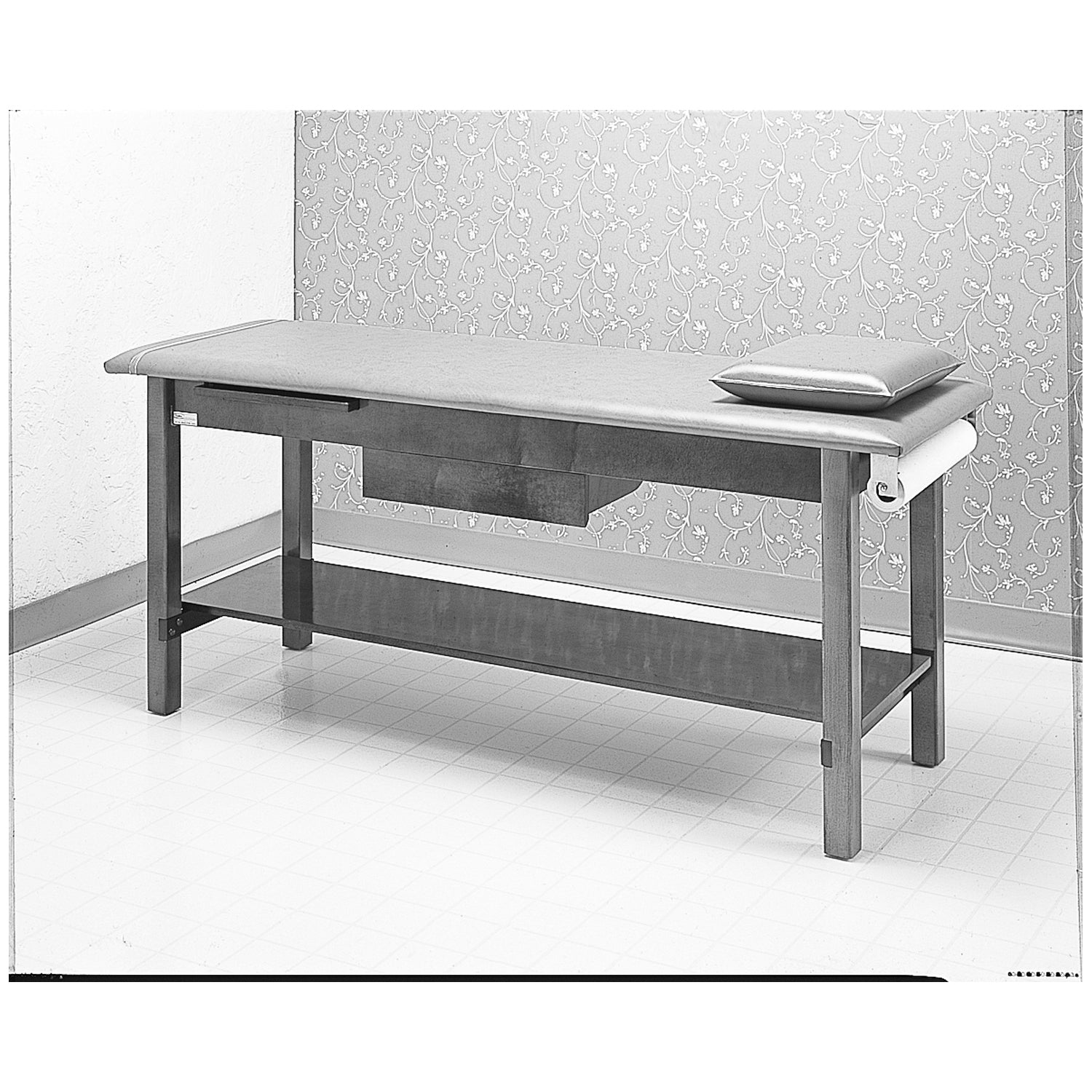 Basic Winthrop Treatment Table, Utility Shelf, 30"W x 72"L x 31"H