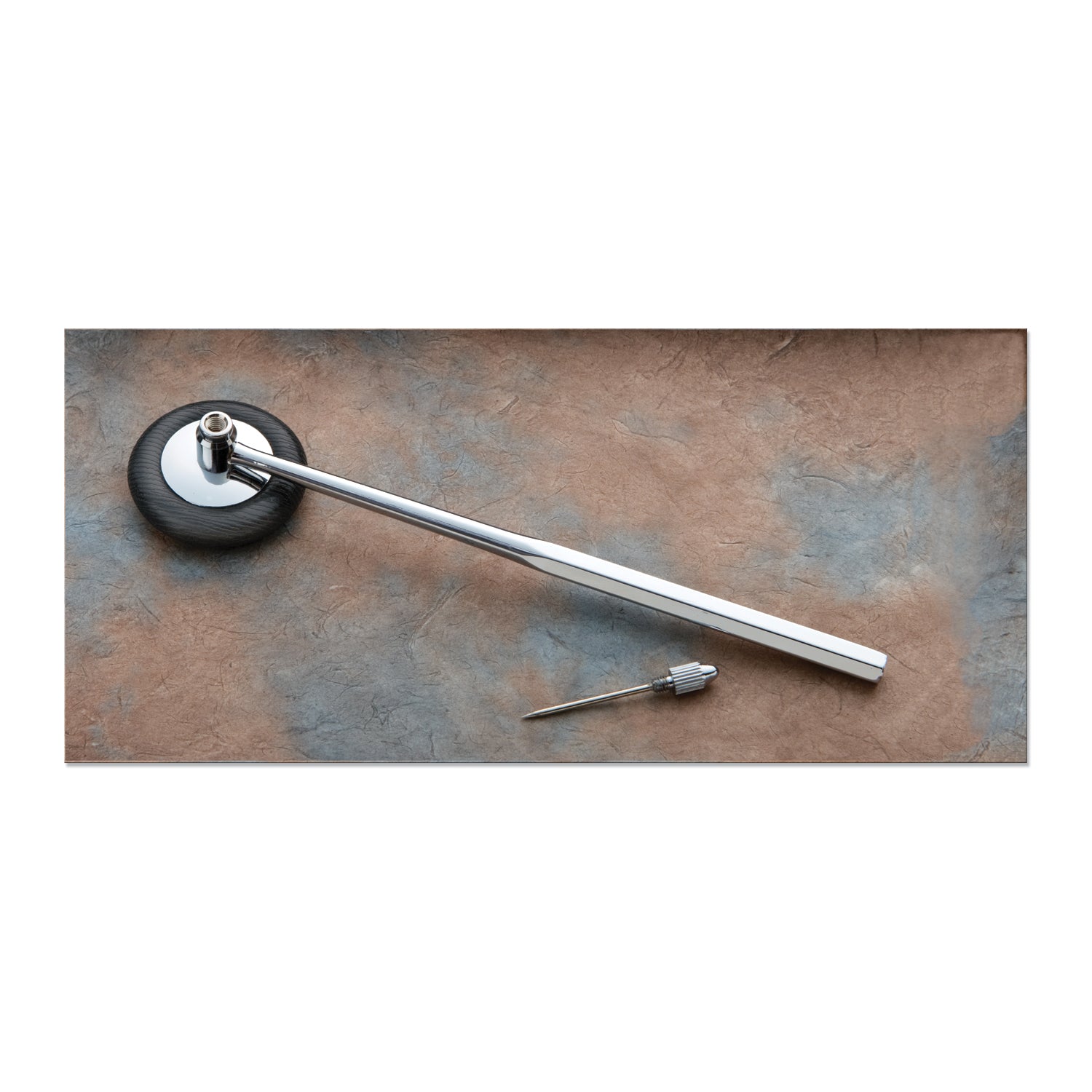 Babinski Hammer, 8_", Octagonal Stainless Steel Handle, Concealed Needle, Rubber Head