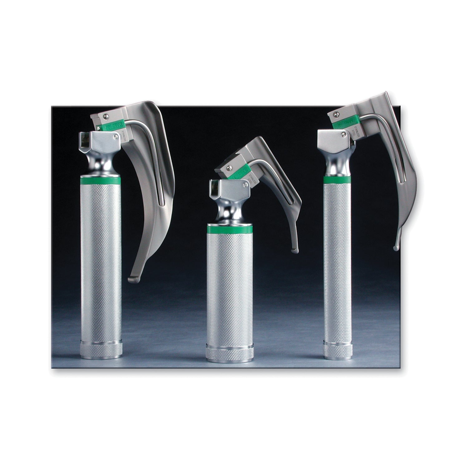 Laryngoscope Fiberoptic Battery Handle, Small "AA" Size