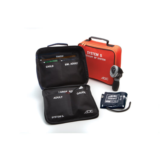 5 Cuff Blood Pressure (BP) System, Standard Colors, Latex Free (LF)