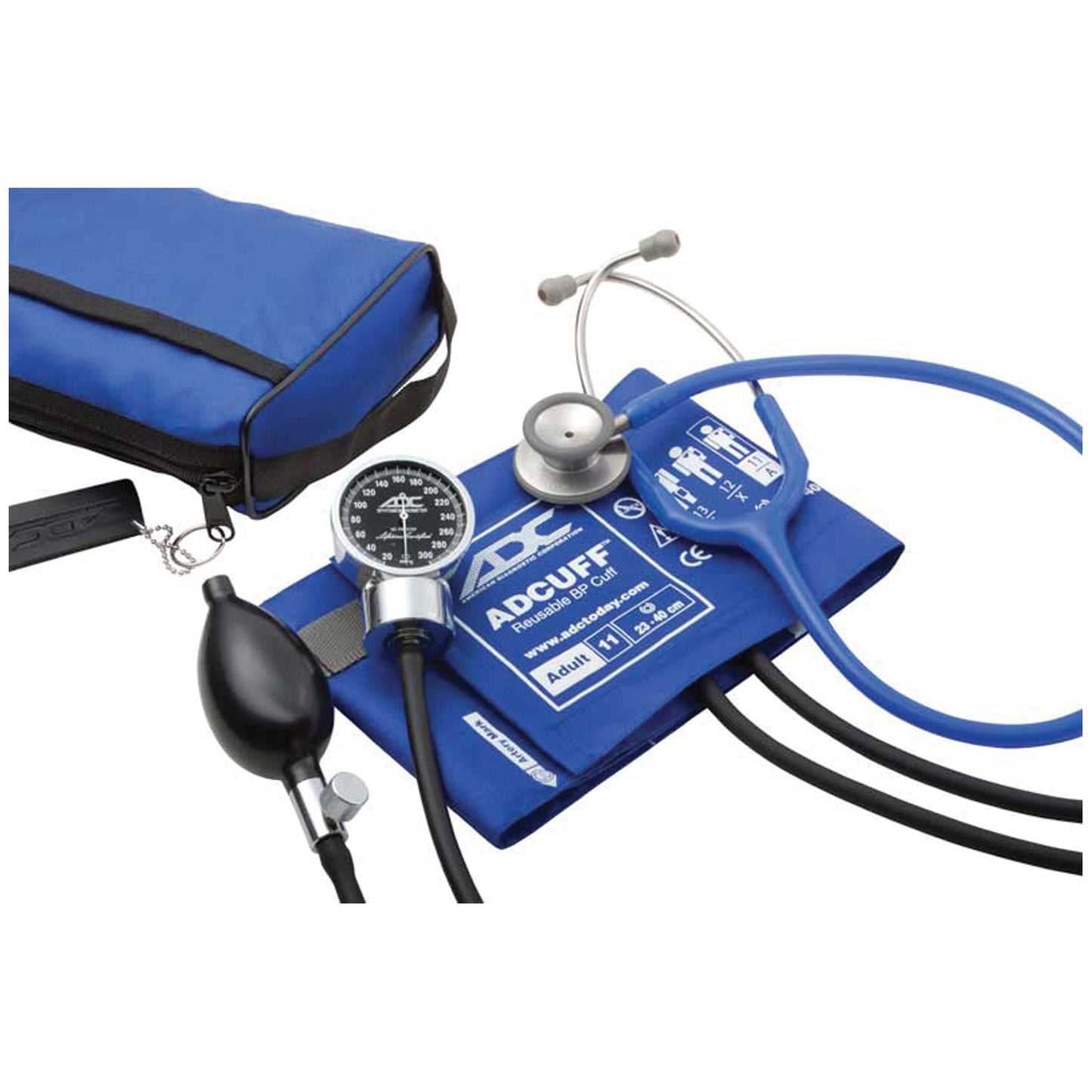 Pocket Aneroid/ Scope, Royal Blue, Latex Free (LF)