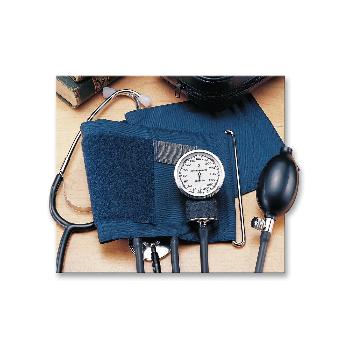 Small Adult Aneroid, Navy, Latex Free (LF)