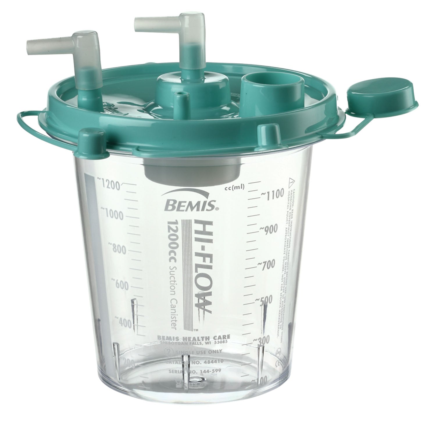 Suction Canister, 1200cc, 48/cs