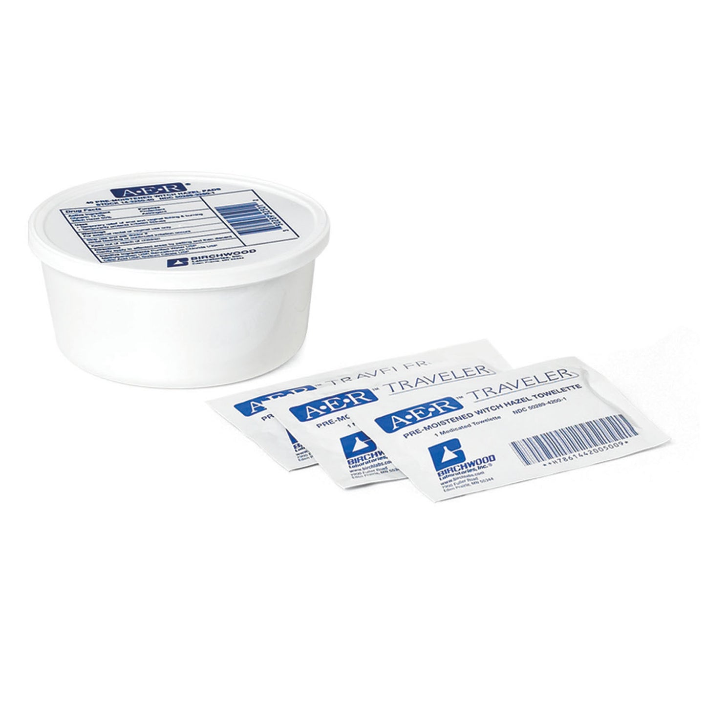 Traveler Pre-Moistened Witch Hazel Towelette, 20/bx, 6 bx/cs (NDC# 50289-9250-1)