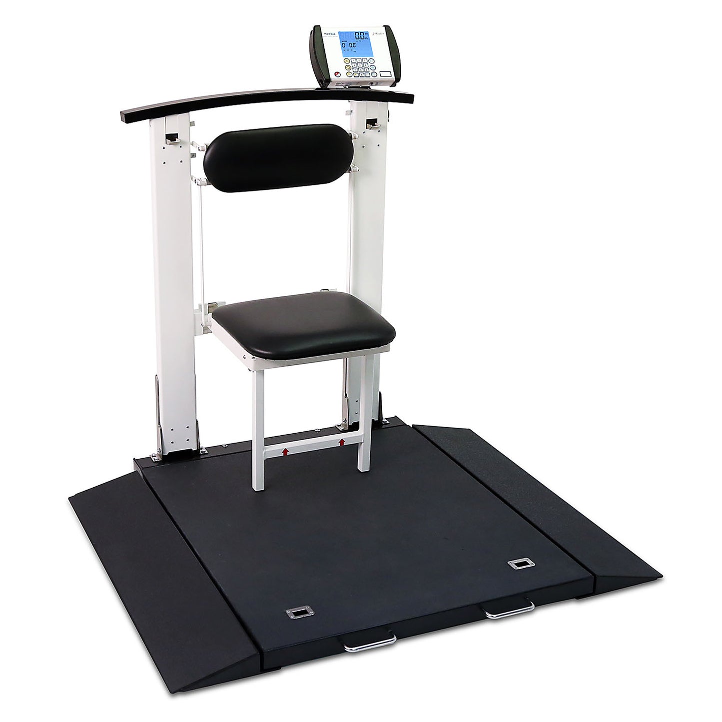 Wheelchair Scale, Portable, Digital, Folding Column & Seat, 1000 lb x .2 lb, 32" x 36" (DROP SHIP ONLY)