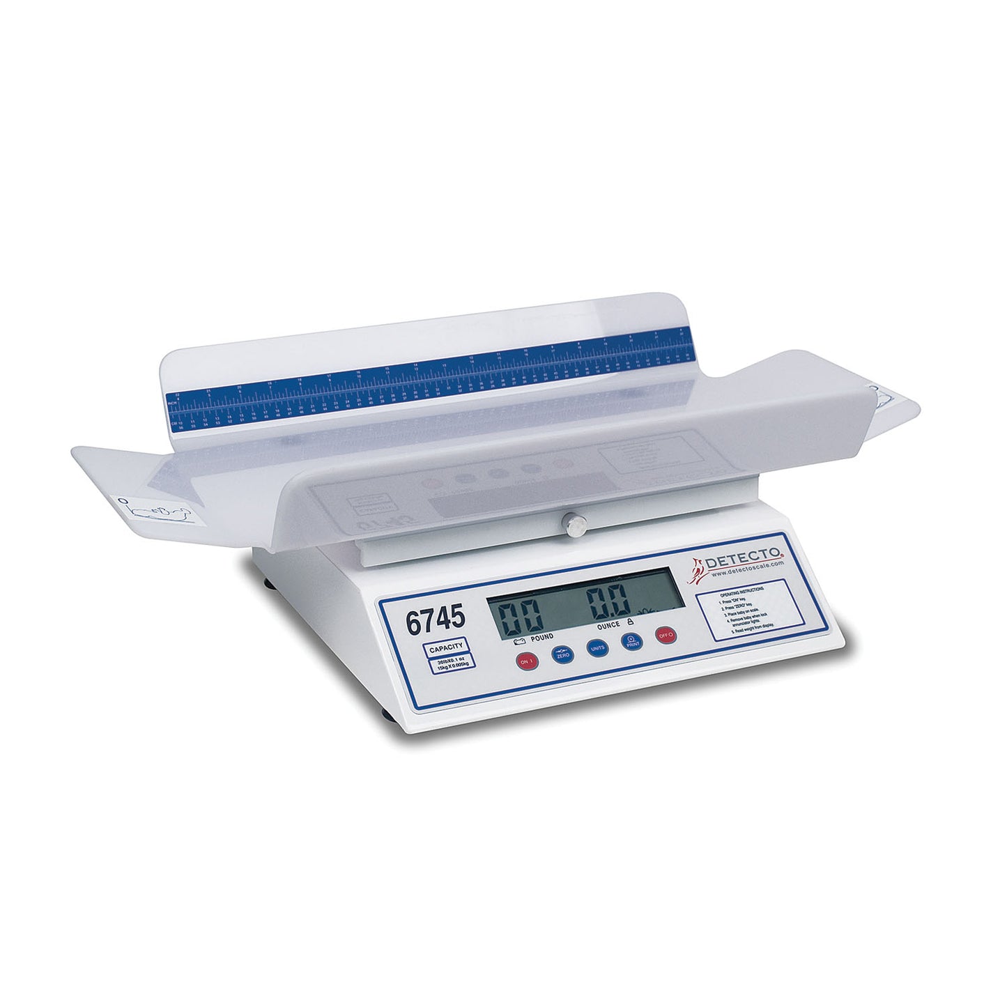 Baby Scale, Digital, 30 lb X .1 Oz / 15 kg X .005 kg (DROP SHIP ONLY)