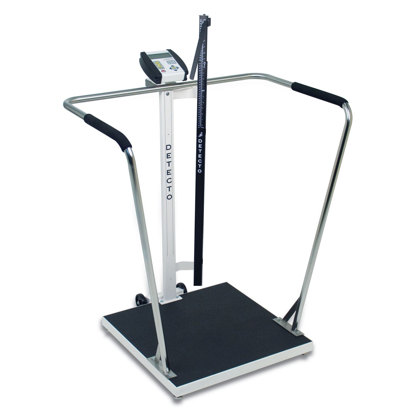 Bariatric Scale, Digital, 1000 lb X .2 lb / 450kg X .1 kg, 24" X 24" Platform, Height Rod (DROP SHIP ONLY)