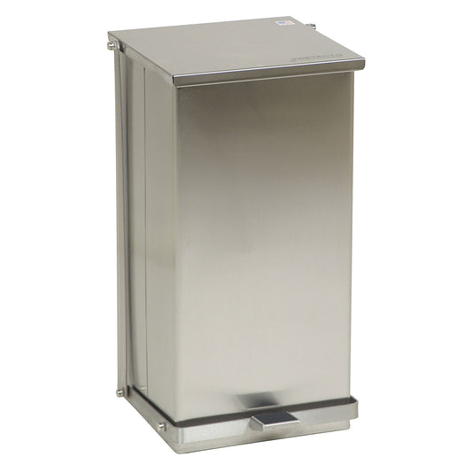 Step-On Can, 48 Qt, Stainless Steel (DROP SHIP ONLY)