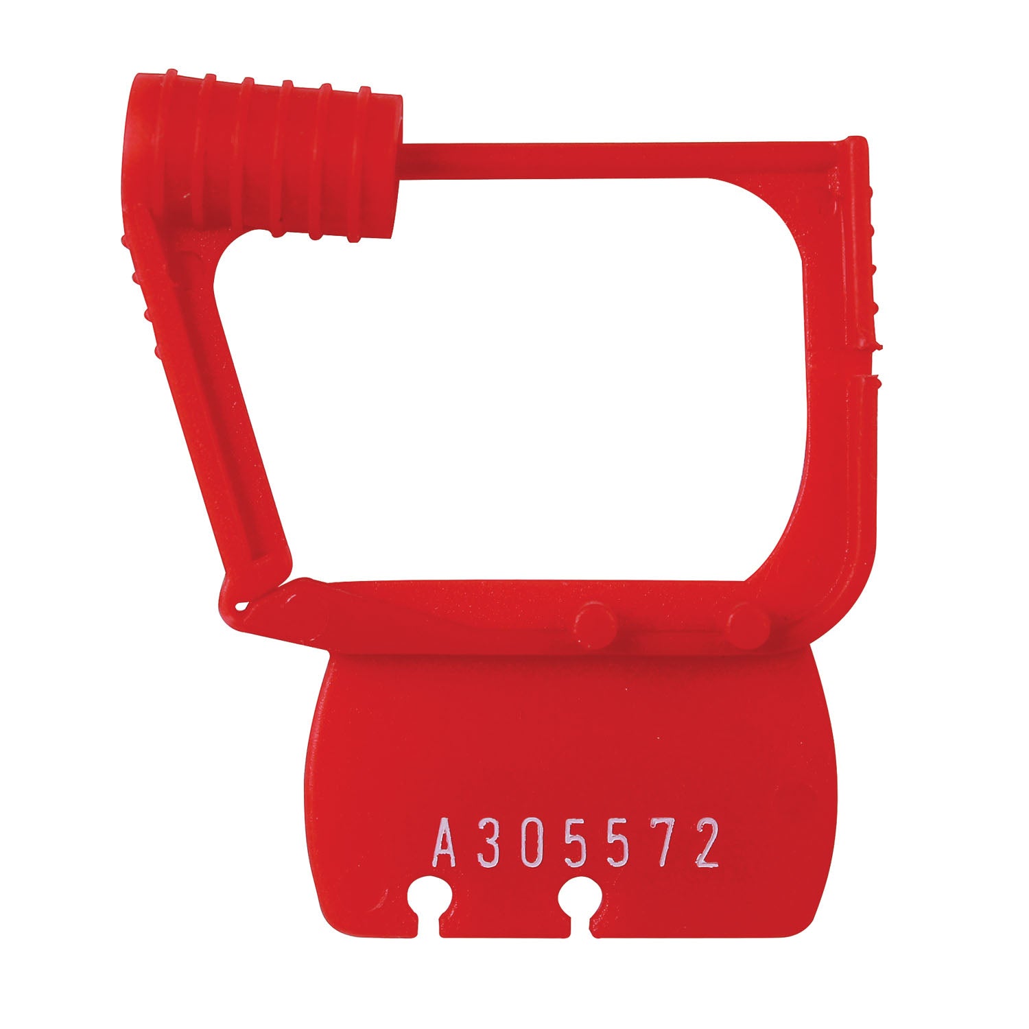 Plastic Seals (Red), 50/ea (DROP SHIP ONLY)