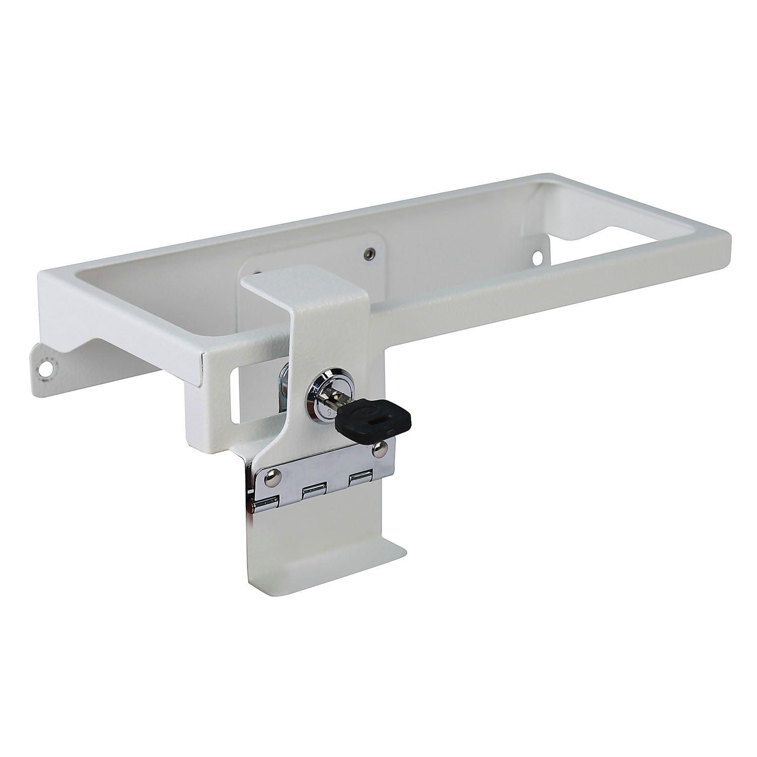 Metal Detecto Sharps Container Holder, w/ Accessory Rail, for Rescue Cart (DROP SHIP ONLY)