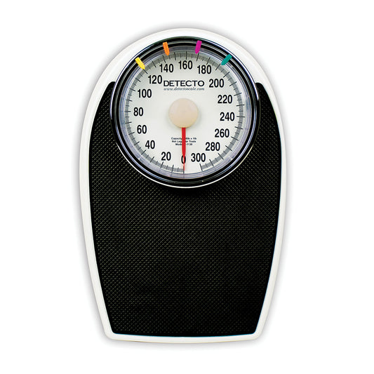 Bathroom Scale, 300 lb X 1 lb
