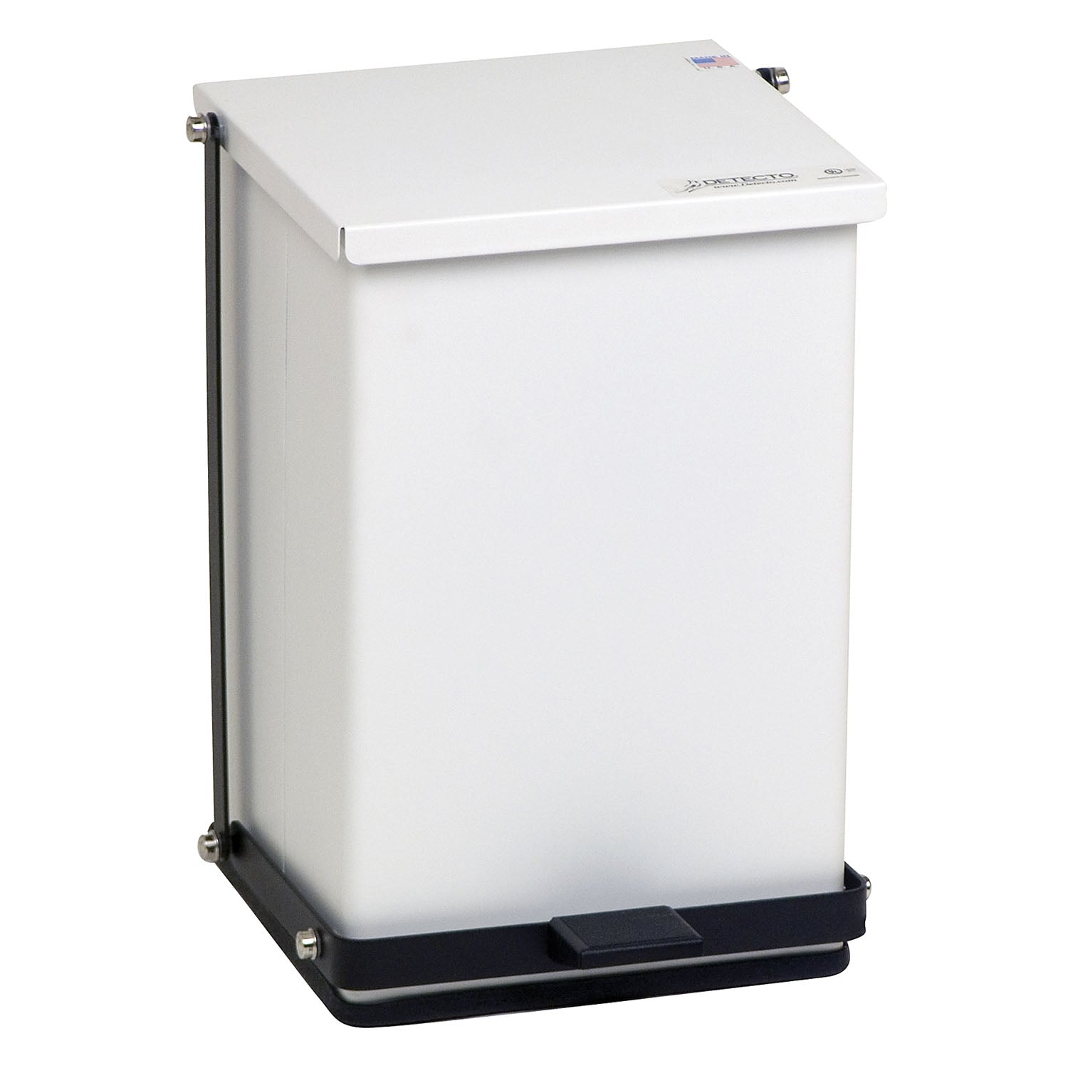 Step-On Can, 24 Qt, White (DROP SHIP ONLY)