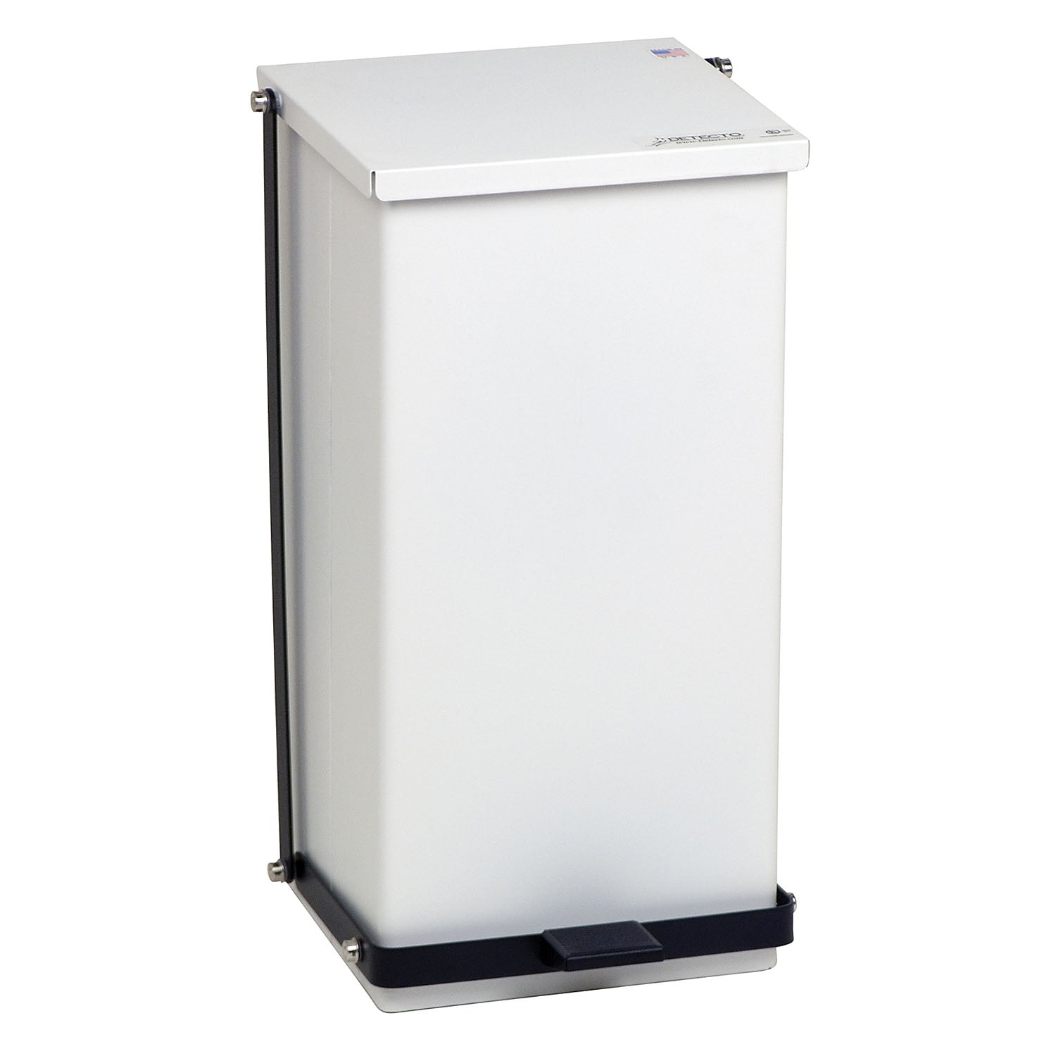 Step-On Can, 32 Qt, White (DROP SHIP ONLY)