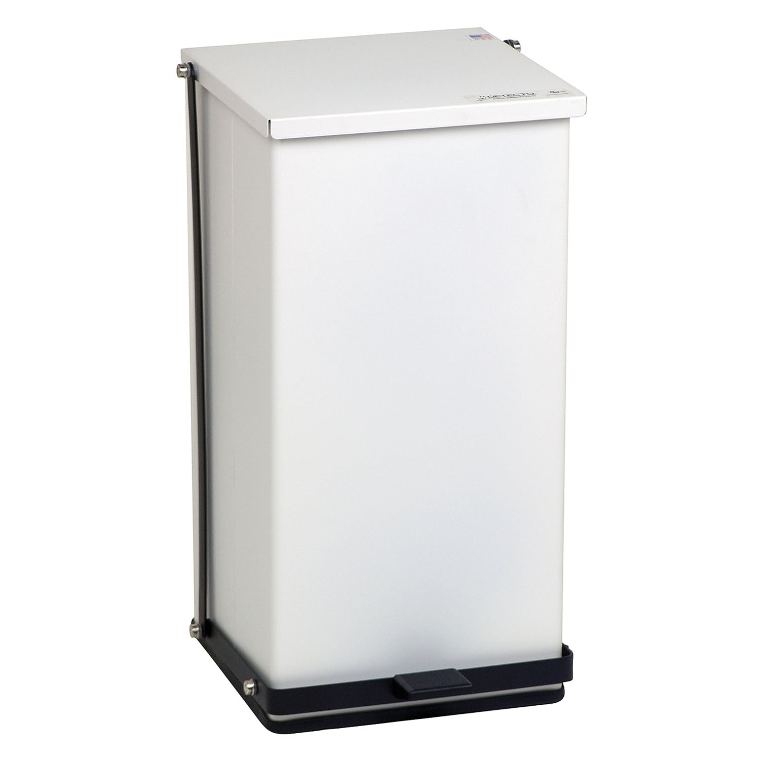 Step-On Can, 48 Qt, White (DROP SHIP ONLY)
