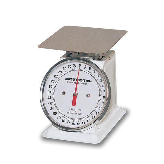 Portion Scales, Rotating Dial, Painted Finish, 32 oz x _ oz (DROP SHIP ONLY)