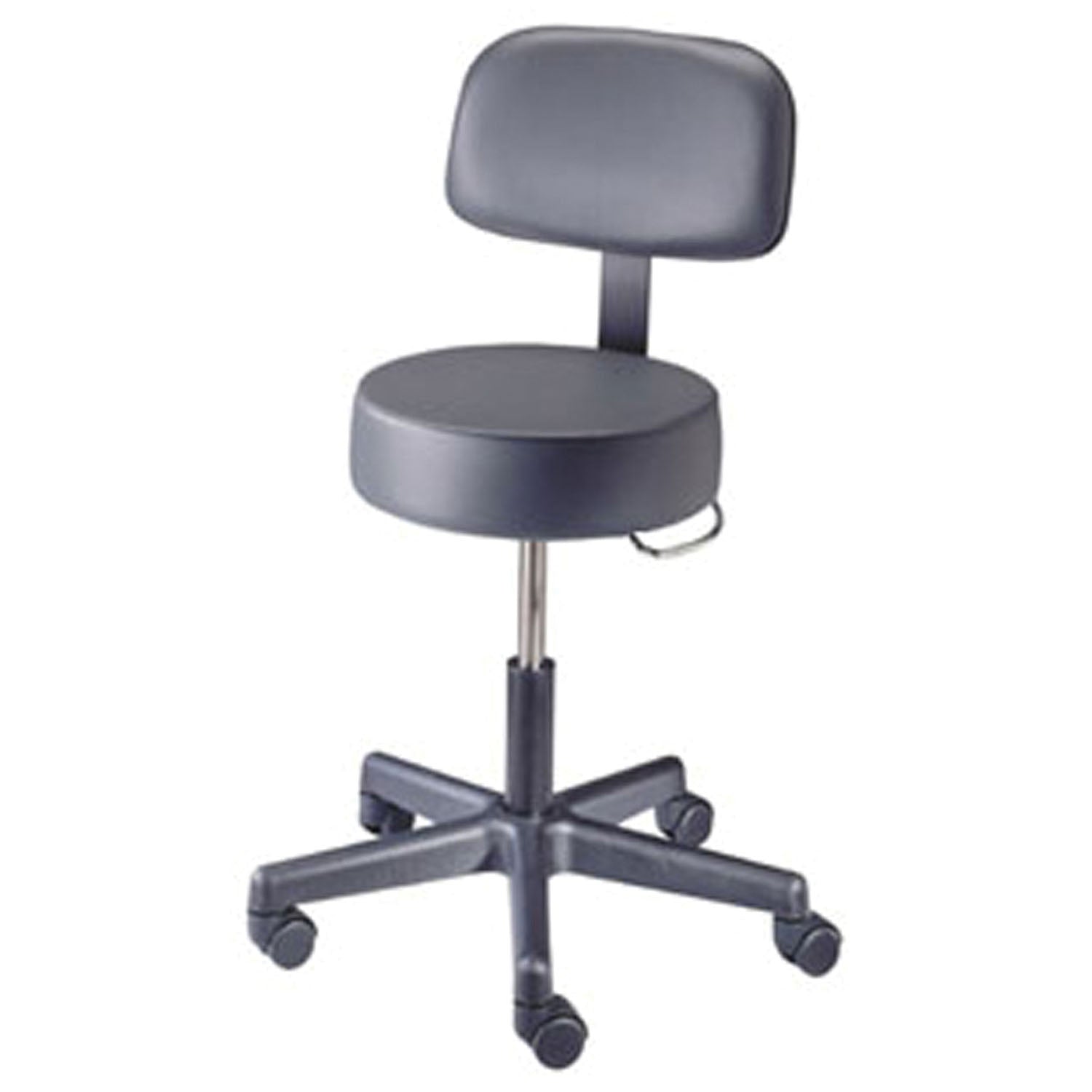 Value Plus Stool, Pneumatic, 17"-22_", Backrest