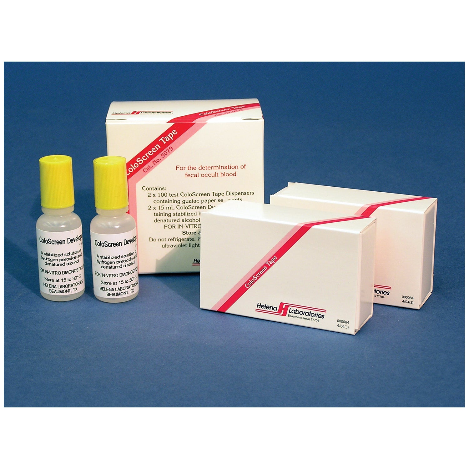 ColoScreen Tape, 2 x 100 Tests, 2 x 15mL Developers, CLIA Waived,