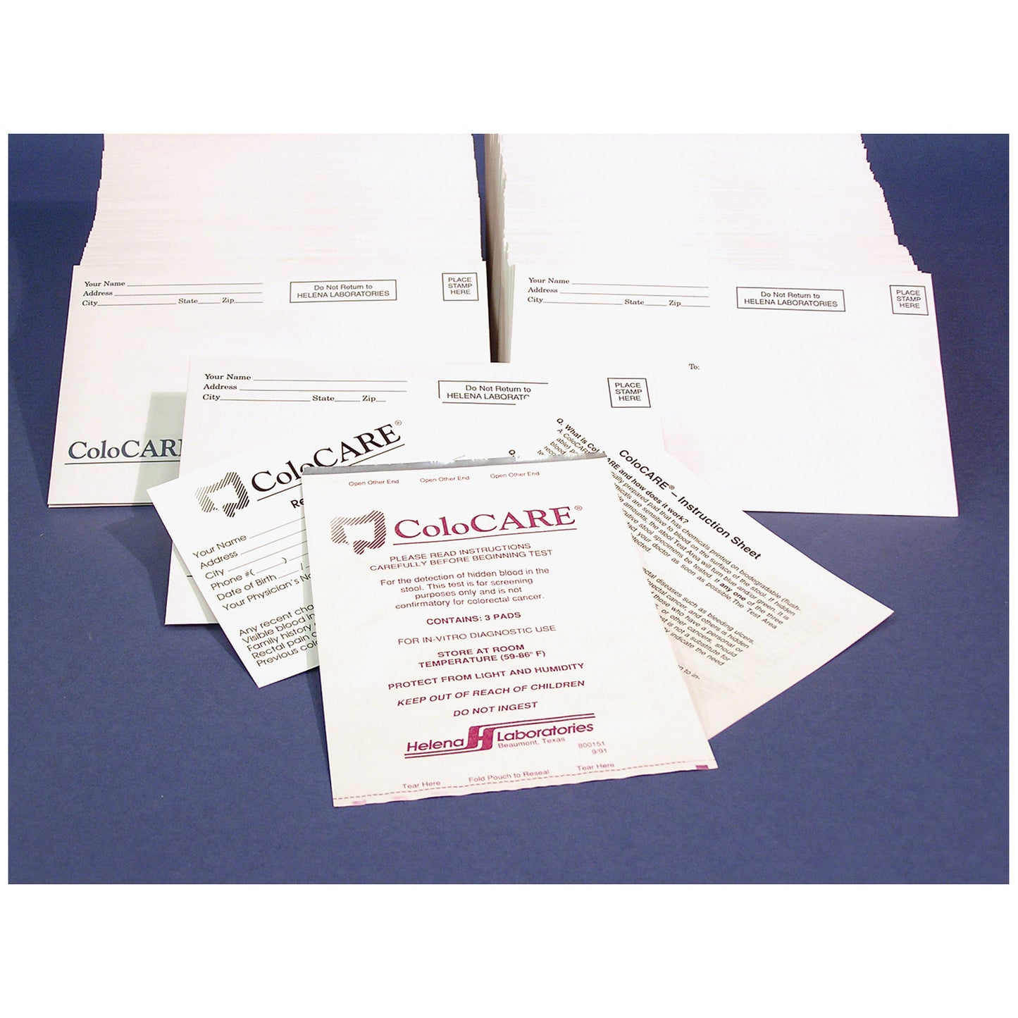 ColoCARE Screening Pack, 250 kits/cs