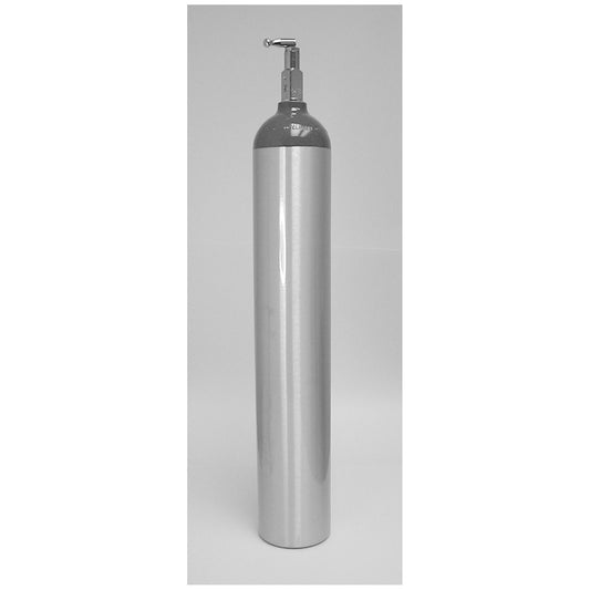 Cylinder, 685 Liters, CGA-870 Toggle Valve, Empty