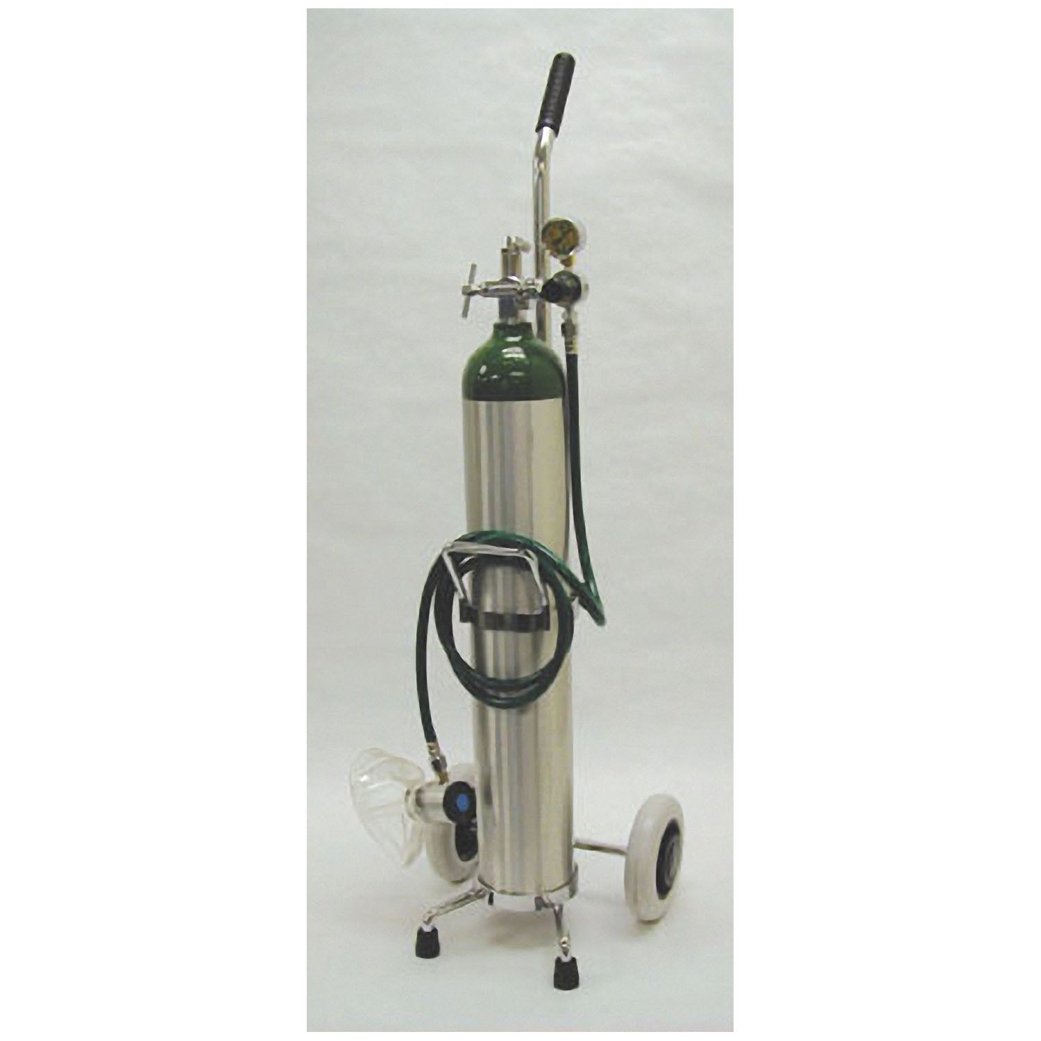 Resuscitation Unit, 1602E Cylinder, 1635-1 Reg. (50psi), 1534MA Demand Valve, Mask, 370C Cart, Empty