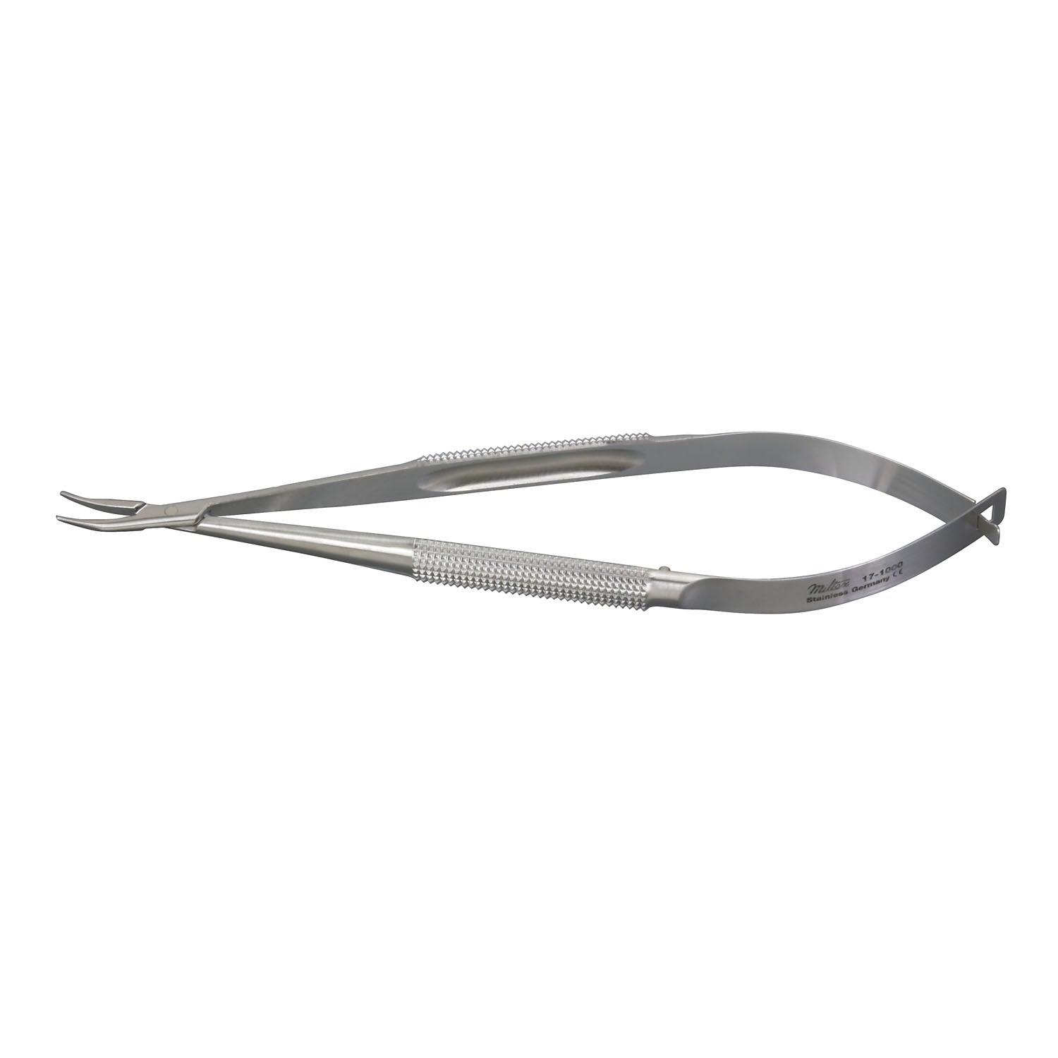 Surgery Needle Holder, 5_", Curved Jaws